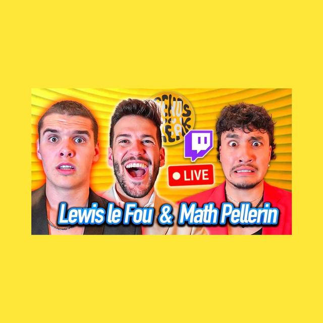 52 JOURS de suite sur en LIVE STREAM… Est-ce que TWITCH rend FOU !? Lewis le Fou et Math P - #85 - podcast episode cover