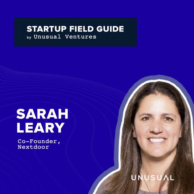 How Nextdoor found product-market fit: Sarah Leary shares how pivoting helped Nextdoor scale to over 250,000 neighborhoods - podcast episode cover