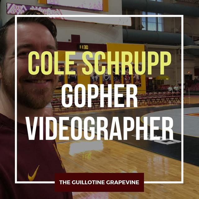 Cole Schrupp provides powerful and popular videos for Gopher wrestling - GG53 - podcast episode cover