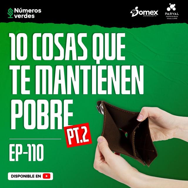 EP 110: ¿COMO dejar de ser POBRE? - podcast episode cover