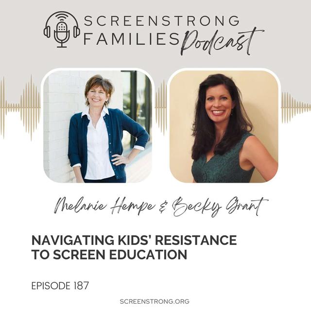 Navigating Kids’ Resistance to Screen Education with Becky Grant (#187) - podcast episode cover