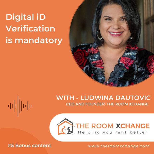 Digital iD Verification on The Room Xchange with Ludwina Dautovic - podcast episode cover