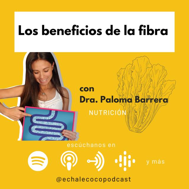 Los beneficios de la fibra con Doctora Paloma Barrera - podcast episode cover