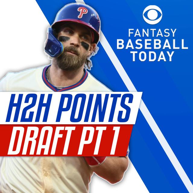 12-Team H2H Points Listener League Draft Part 1! Rounds 1-12 Picks & Analysis (3/26 Fantasy Baseball Podcast) - podcast episode cover