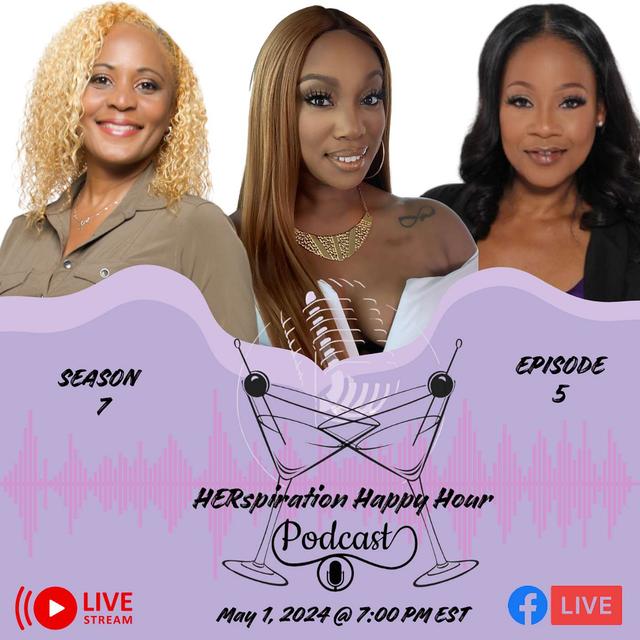 Herspiration Happy Hour, Season 7, Eps. 5: Mindful Margaritas - It's Mental Health Awareness Month - podcast episode cover