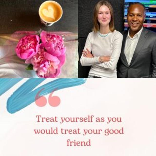 From Fashion Model to Self-Compassion Coach: Anastasiia Schilinger Shares Life-Changing Self-Care & Empowerment Tips - podcast episode cover