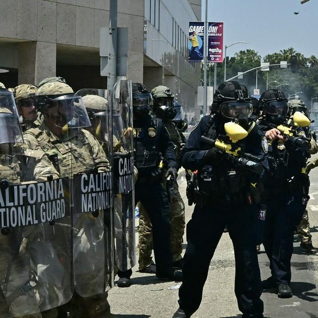 Los Angeles mayor Karen Bass reacts to federalized National Guard troops in her city - podcast episode cover