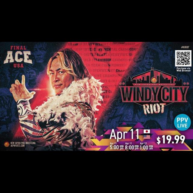 NJPW Official English podcast Returns! Windy City Riot Previewed 【NJoA】 - podcast episode cover