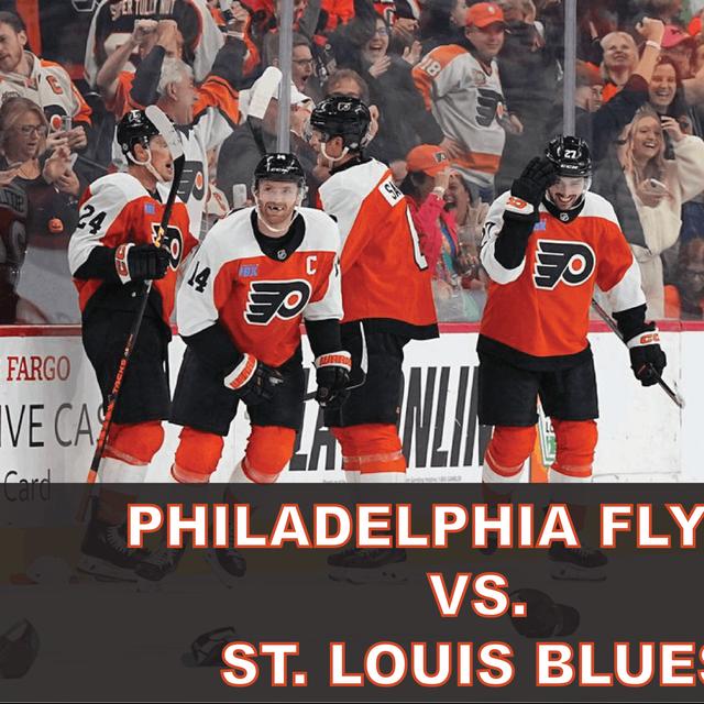 The Press Row Show: Philadelphia Flyers vs. St. Louis Blues (10/31/24) - podcast episode cover