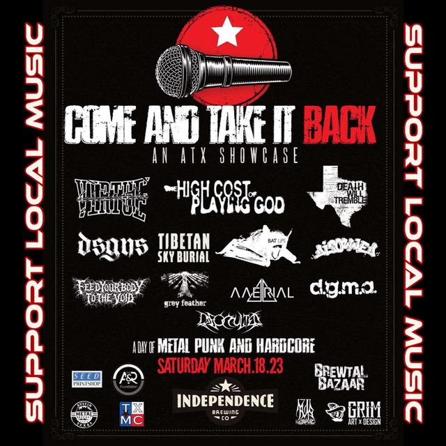 Come and Take It Back Showcase with TXMC and Grim ATX - podcast episode cover