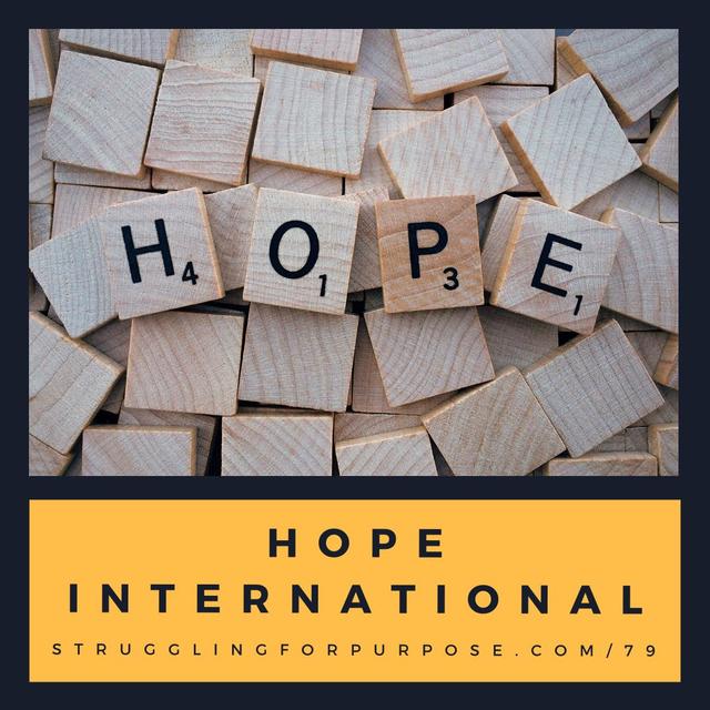 Why I’m Fundraising for Hope International - podcast episode cover