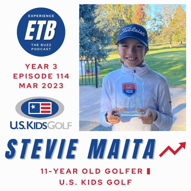STEVIE MAITA | 11-Year Old Golfer ⛳️ - podcast episode cover