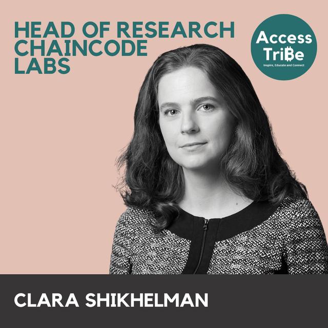 AT18 - Clara Shikhelman, Head of Research at Chaincode Labs - podcast episode cover