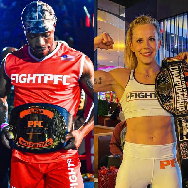Pillow Fighting World Champions Terrell (TJ) Jenkins and Julia Dorny - podcast episode cover