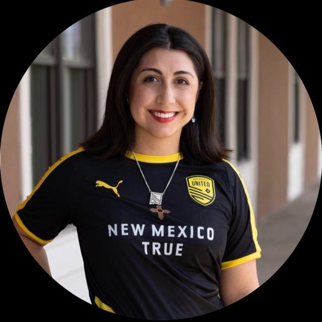 Chanel Weise-Carl, Executive Director of the Somos Unidos Foundation at New Mexico United - podcast episode cover