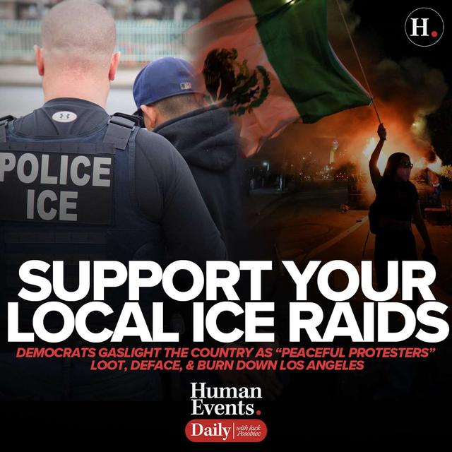 SUPPORT YOUR LOCAL ICE RAIDS: Democrats Gaslight The Country As “Peaceful Protesters” Loot, Deface, & Burn Down Los Angeles - podcast episode cover