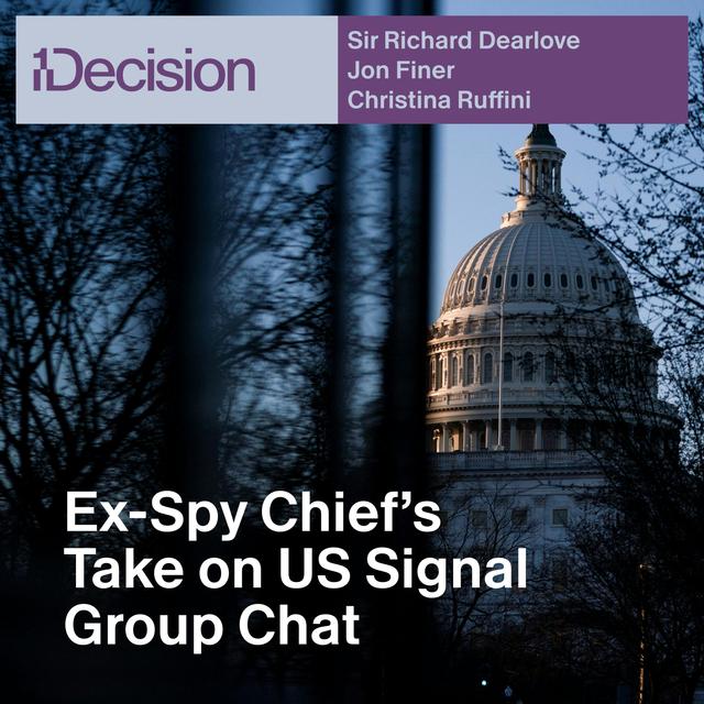 Ex-Spy Chief’s Take on US Signal Group Chat - podcast episode cover