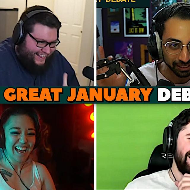 The Great January Debate feat. Flats, Samito & Fareeha - podcast episode cover