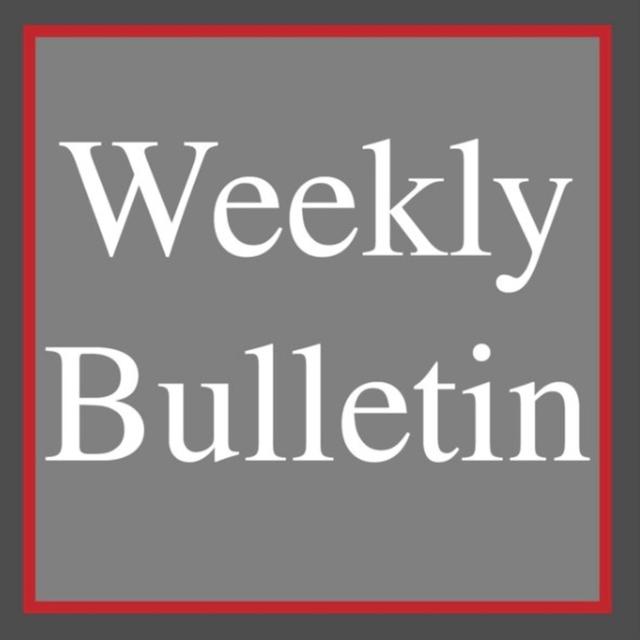 Weekly Bulletin: May 7 - podcast episode cover