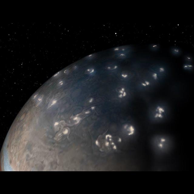 Jupiter Crackles with Polar Lightning - podcast episode cover