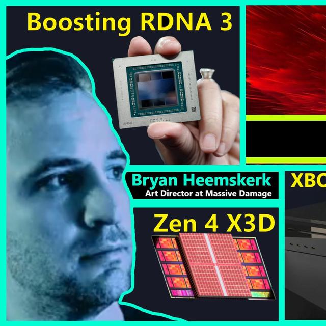 195. DLSS 3 vs FSR 3, Boosting RDNA 3, AMD Zen 4 X3D, XSX Elite | Bryan Heemskerk - podcast episode cover