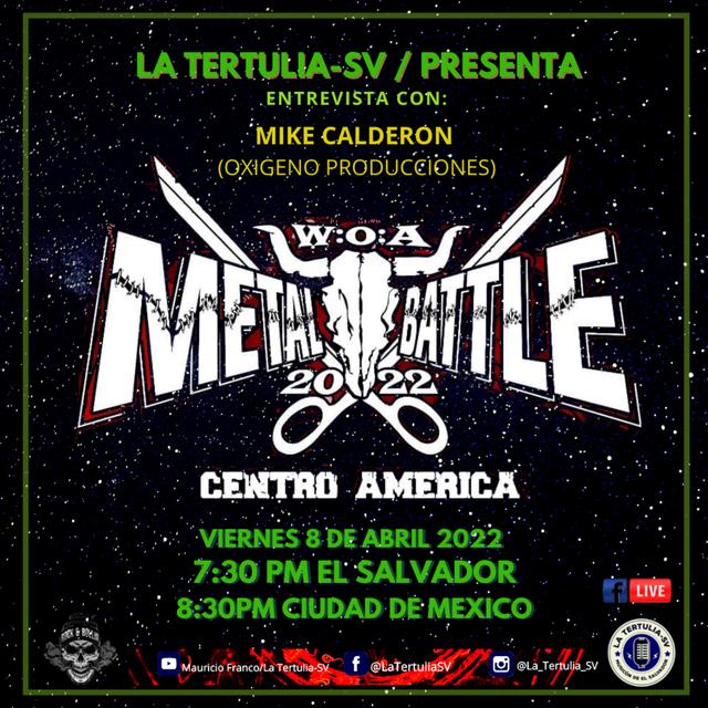 LA TERTULIA-SV ENTREVISTA CON MIKE CALDERON - podcast episode cover
