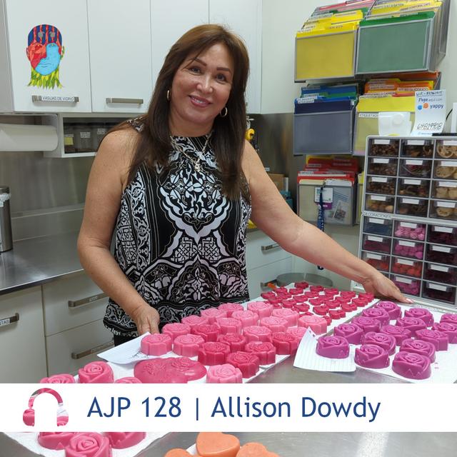 AJP 128 | Allison Dowdy — Cosmetics contains dangerous toxins - podcast episode cover