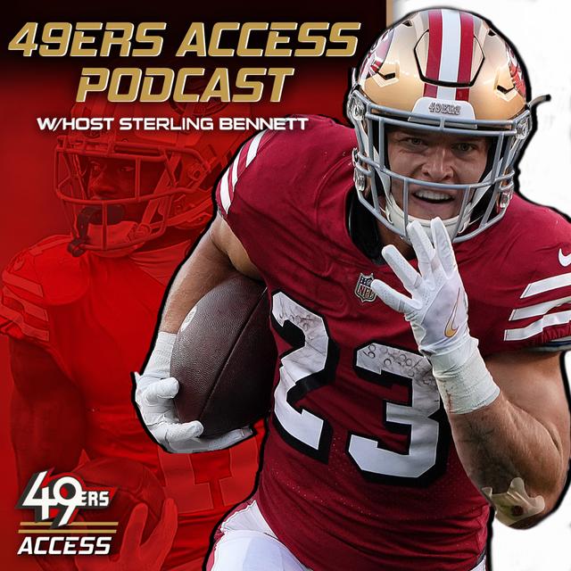 49ers extend Christian McCaffrey + Aiyuk absent from Camp - podcast episode cover