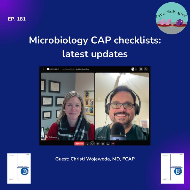 181: Microbiology CAP Checklists: Latest Updates - podcast episode cover