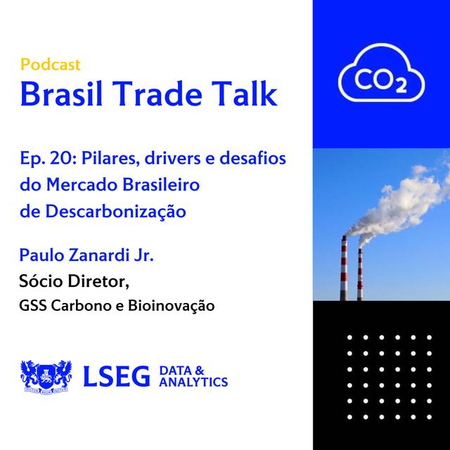 
                    Ep.20 - Pilares, drivers e desafios do Mercado Brasileiro de Descarbonização
                 - podcast episode cover