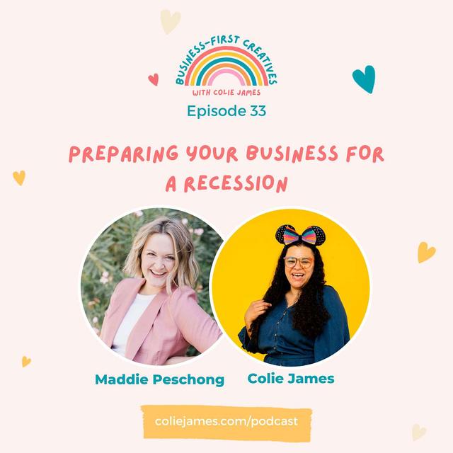 Preparing for a Recession with Maddie Peschong - podcast episode cover