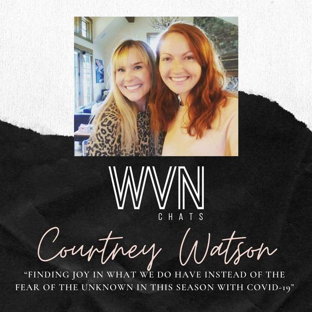 Finding Joy in what we do have instead of the fear of the unknown in this season with Covid-19 with Courtney - podcast episode cover