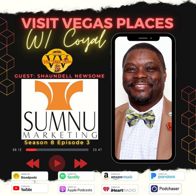 The Art of Connection: Genuine Marketing in Las Vegas with Shaundell Newsome - podcast episode cover