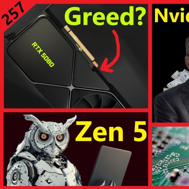 257. Nvidia buying Intel, RTX 5000 Pricing, AMD Zen 5 Strix, TSMC 2nm | Daniel Nenni - podcast episode cover