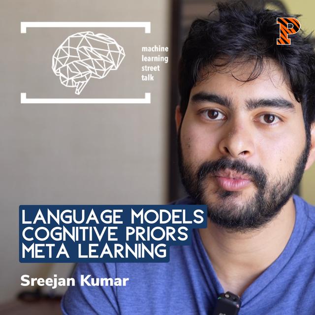 #97 SREEJAN KUMAR - Human Inductive Biases in Machines from Language - podcast episode cover