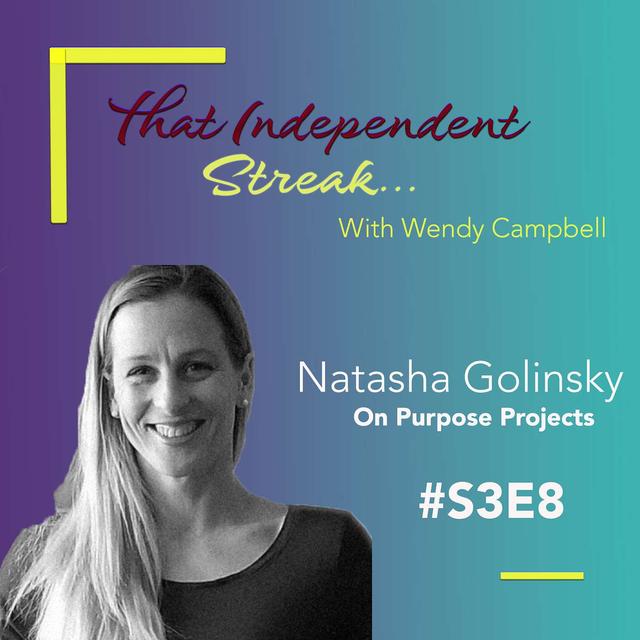S3E8 | Natasha Golinsky | On Purpose Projects | Human Design | Women in Business - podcast episode cover