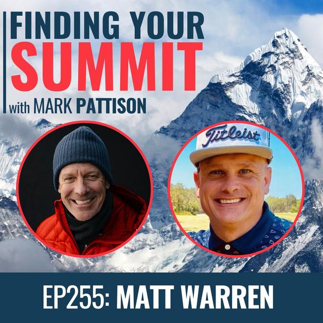 EP 255 Matt Warren:  Singer / Songwriter with multiple hits had to go through rehab to find his greatness. - podcast episode cover