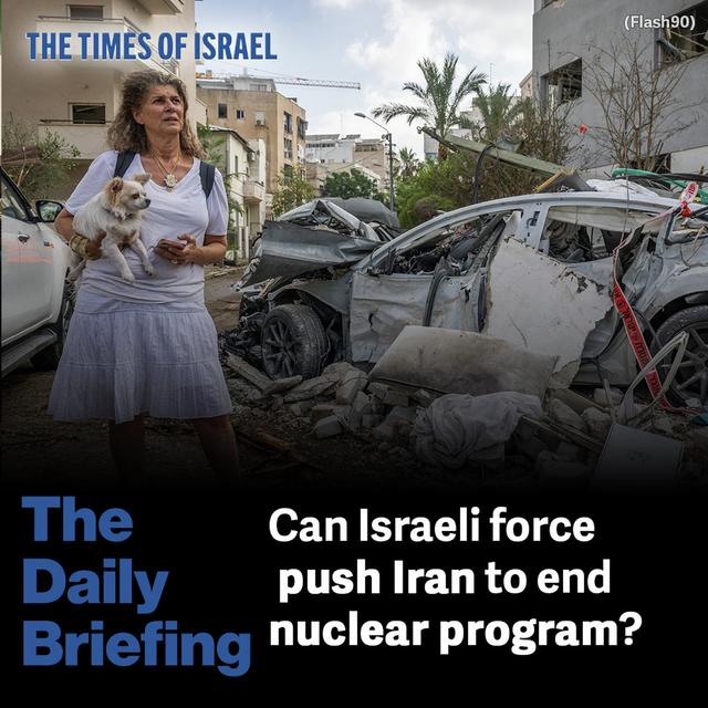 Day 619 - Will Israeli strikes push Iran to end nuclear program? - podcast episode cover