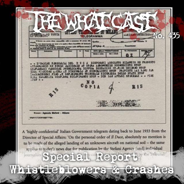 The What Cast #435 - SPECIAL REPORT: Whistleblowers and Crashes - podcast episode cover