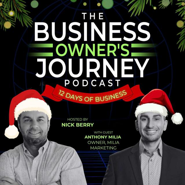 Anthony Milia’s Business Journey: 5 Inflection Points That Shaped His Leadership - podcast episode cover