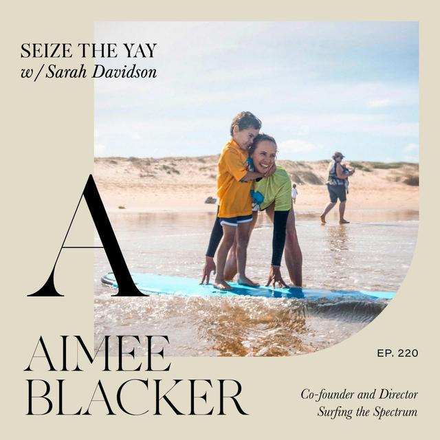 Aimee Blacker // Surfing the Spectrum - podcast episode cover