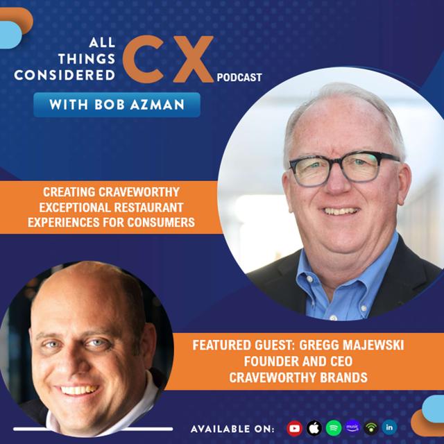 Creating Craveworthy Exceptional Restaurant Experiences for Consumers (ft. Gregg Majewski, Craveworthy Brands)) - podcast episode cover