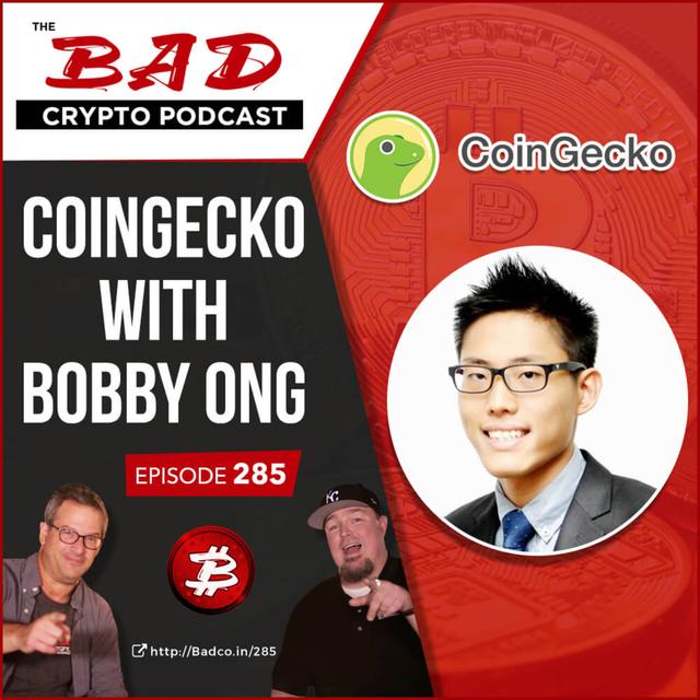 CoinGecko with Bobby Ong - podcast episode cover