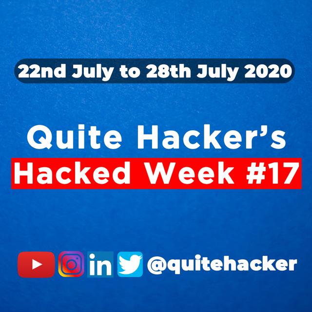 Hacked Week #17 - Instagram Bug, Chinese DJI Drones Spying, Linux Malware, Cloudflare Data Breach - podcast episode cover