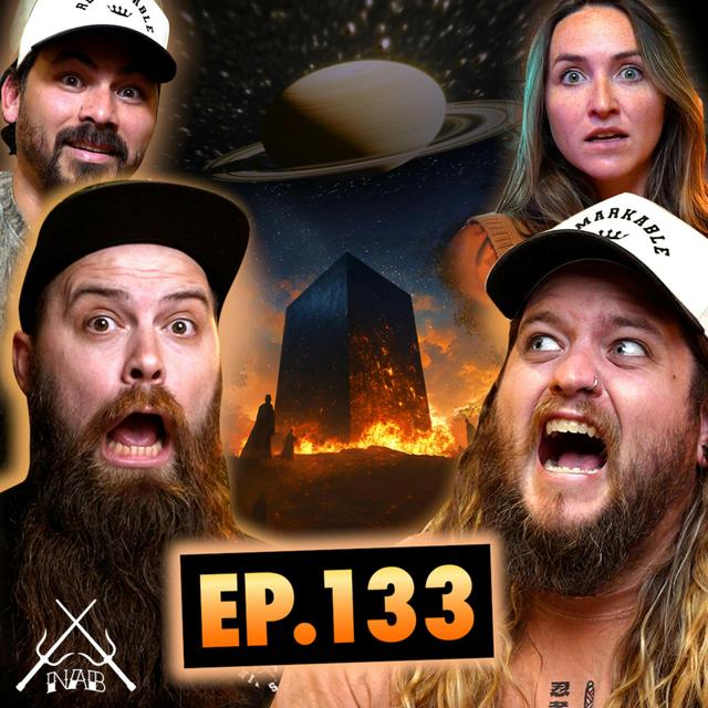 133 - Ancient Cult of The Black Cube, Government Corruption, & Telepathy - podcast episode cover