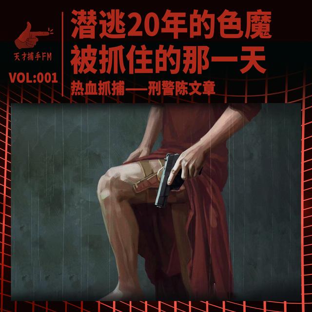 热血抓捕：潜逃20年的色魔，被抓住的那一天 | 刑警陈文章01 - podcast episode cover