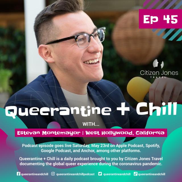 LA Pride President & Legislative staffer Estevan Montemayor in West Hollywood, California - podcast episode cover