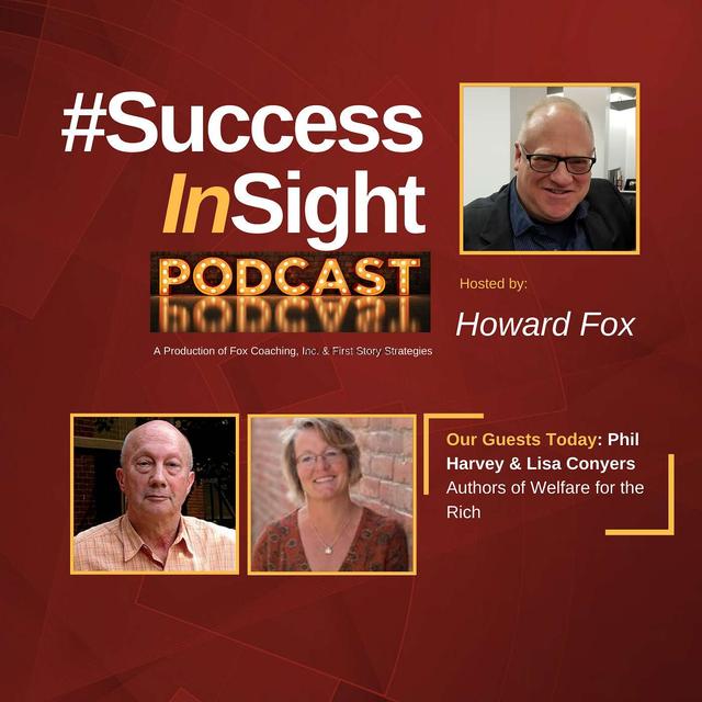 Lisa Conyers & Phil Harvey, Authors of Welfare for the Rich - podcast episode cover