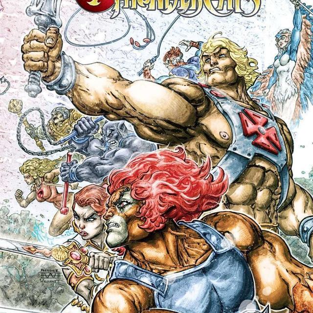 What if He-Man teamed up with the Thundercats? With SPECIAL GUEST Mike of Multiverse of Badness (from DC Comics He-Man / Thundercats #1-6) - podcast episode cover