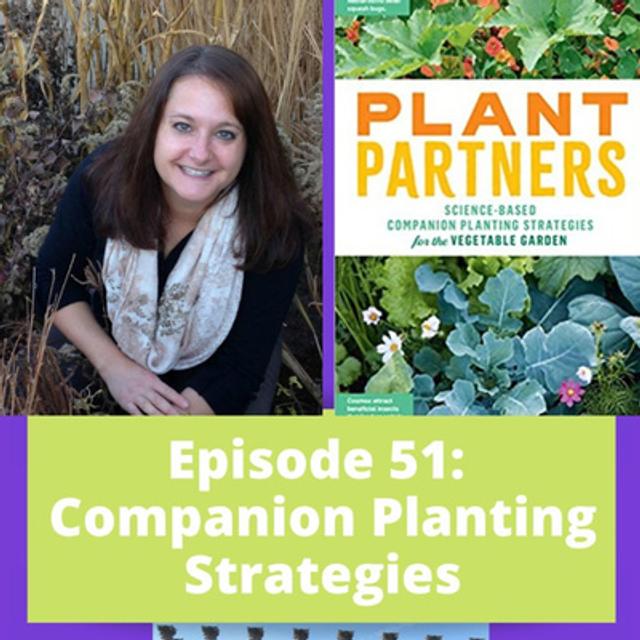 Companion Planting Strategies with Jessica Walliser - podcast episode cover